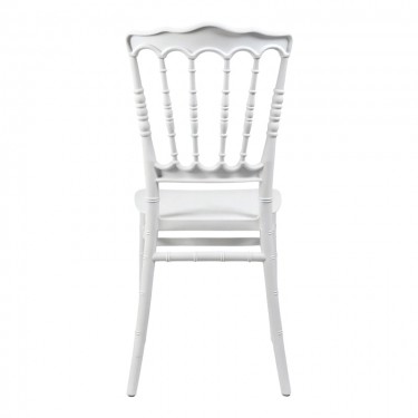 Καρέκλα Napoleon pp λευκή 38,5x46,5x89εκ Υλικό: PC 326-000054