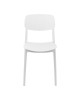 Καρέκλα Berdian στοιβαζόμενη pp λευκό 38x49x79εκ Υλικό: PP 326-000068