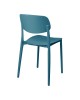 Καρέκλα Berdian στοιβαζόμενη pp μπλε 38x49x79εκ Υλικό: PP 326-000070