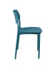 Καρέκλα Berdian στοιβαζόμενη pp μπλε 38x49x79εκ Υλικό: PP 326-000070