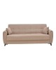 Σετ σαλονιού 2τεμ Lincoln ύφασμα σε μπεζ απόχρωση Υλικό: FABRIC - PLASTIC LEGS - METAL FRAME 328-000037
