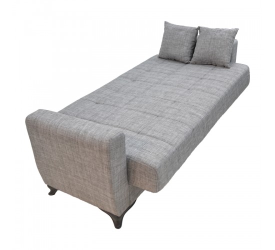 Σετ σαλονιού 2τεμ Modesto ύφασμα σε γκρι απόχρωση Υλικό: FABRIC - PLASTIC LEGS - METAL FRAME 328-000040