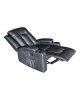 Πολυθρόνα relax Gessel PU σε μαύρη απόχρωση 80x90x98εκ Υλικό: PU-Bonded foam 331-000004