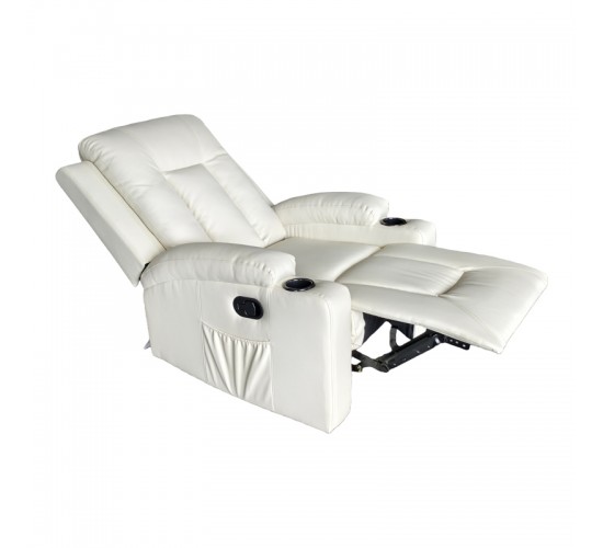 Πολυθρόνα relax Gessel PU σε κρεμ απόχρωση 80x90x98εκ Υλικό: PU-Bonded foam 331-000005