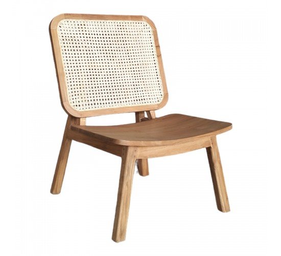 Καρέκλα Viborg φυσικό teak ξύλο-φυσικό rattan 60x75x87εκ Υλικό: TEAK WOOD - RATTAN 335-000003 Καρέκλα Viborg φυσικό teak ξύλο-φυσικό rattan 60x75x87εκ Υλικό: TEAK WOOD - RATTAN 335-000003