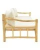 Καναπές Roziana φυσικό teak ξύλο 210x100x80εκ Υλικό: TEAKWOOD - FABRIC 335-000021 Καναπές Roziana φυσικό teak ξύλο 210x100x80εκ Υλικό: TEAKWOOD - FABRIC 335-000021