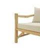 Καναπές Roziana φυσικό teak ξύλο 210x100x80εκ Υλικό: TEAKWOOD - FABRIC 335-000021 Καναπές Roziana φυσικό teak ξύλο 210x100x80εκ Υλικό: TEAKWOOD - FABRIC 335-000021