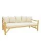 Καναπές Roziana φυσικό teak ξύλο 210x100x80εκ Υλικό: TEAKWOOD - FABRIC 335-000021 Καναπές Roziana φυσικό teak ξύλο 210x100x80εκ Υλικό: TEAKWOOD - FABRIC 335-000021