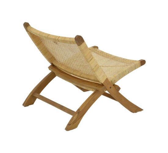 Πολυθρόνα Jerenze φυσικό teak ξύλο-φυσικό rattan 65x78x68εκ Υλικό: TEAKWOOD - RATTAN 336-000010 Πολυθρόνα Jerenze φυσικό teak ξύλο-φυσικό rattan 65x78x68εκ Υλικό: TEAKWOOD - RATTAN 336-000010