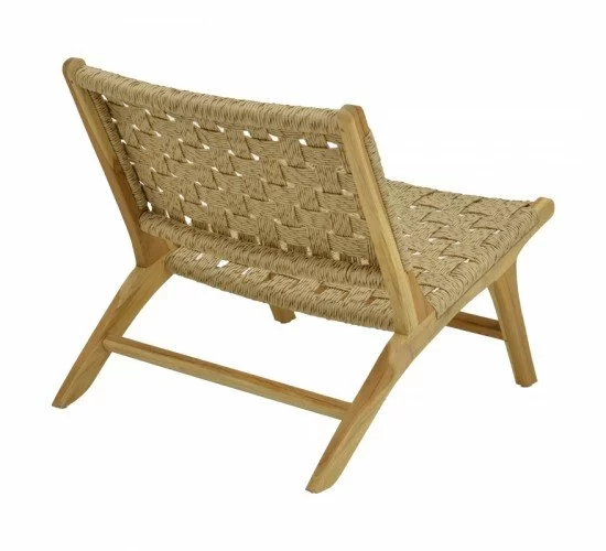 Καρέκλα Foldere φυσικό teak ξύλο-σχοινί 65x78x68εκ Υλικό: TEAKWOOD - SYNTHETIC ROPE 336-000011 Καρέκλα Foldere φυσικό teak ξύλο-σχοινί 65x78x68εκ Υλικό: TEAKWOOD - SYNTHETIC ROPE 336-000011