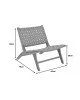 Καρέκλα Foldere φυσικό teak ξύλο-σχοινί 65x78x68εκ Υλικό: TEAKWOOD - SYNTHETIC ROPE 336-000011 Καρέκλα Foldere φυσικό teak ξύλο-σχοινί 65x78x68εκ Υλικό: TEAKWOOD - SYNTHETIC ROPE 336-000011