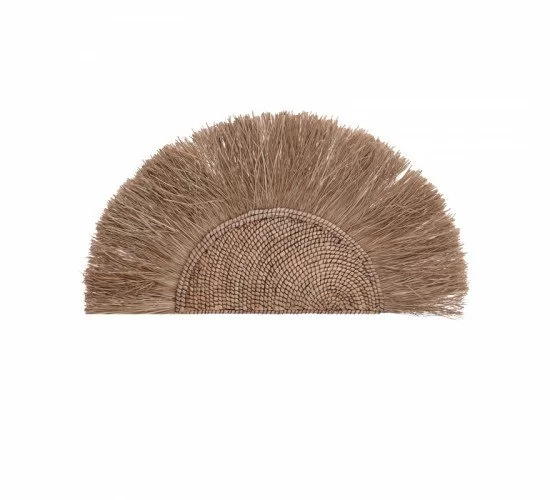 Διακοσμητικό τοίχου Nairone Inart seagrass-abaca σε φυσικό χρώμα 85x105x10εκ Υλικό: GRASS - ABACA 339-000041 Διακοσμητικό τοίχου Nairone Inart seagrass-abaca σε φυσικό χρώμα 85x105x10εκ Υλικό: GRASS - ABACA 339-000041