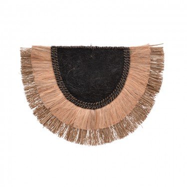 Διακοσμητικό τοίχου Pedrine Inart seagrass-abaca σε φυσικό χρώμα 85x60x6εκ Υλικό: GRASS - ABACA 339-000042