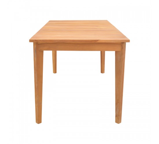 Τραπέζι Ory teak ξύλο σε φυσική απόχρωση 160x80x75εκ Υλικό: TEAK WOOD 340-000004 Τραπέζι Ory teak ξύλο σε φυσική απόχρωση 160x80x75εκ Υλικό: TEAK WOOD 340-000004
