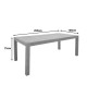 Τραπέζι Vocaly teak ξύλο σε φυσική απόχρωση 200x100x75εκ Υλικό: TEAK WOOD 340-000007 Τραπέζι Vocaly teak ξύλο σε φυσική απόχρωση 200x100x75εκ Υλικό: TEAK WOOD 340-000007