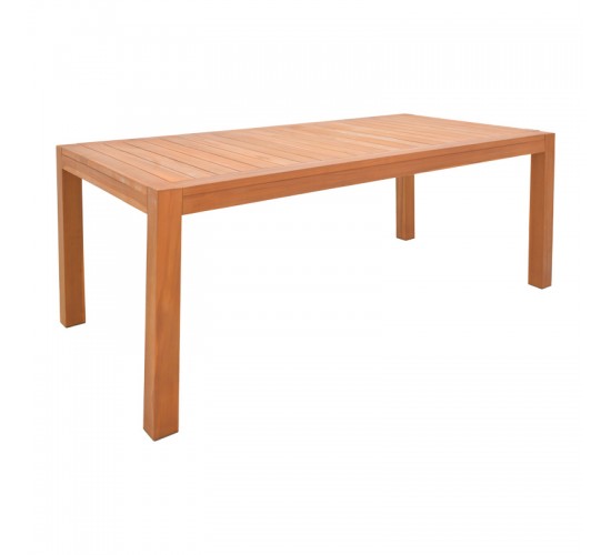 Τραπέζι Vocaly teak ξύλο σε φυσική απόχρωση 200x100x75εκ Υλικό: TEAK WOOD 340-000007 Τραπέζι Vocaly teak ξύλο σε φυσική απόχρωση 200x100x75εκ Υλικό: TEAK WOOD 340-000007