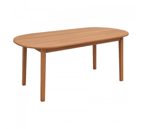 Τραπέζι Skyl teak ξύλο σε φυσική απόχρωση 190x90x75εκ Υλικό: TEAK WOOD 340-000009 Τραπέζι Skyl teak ξύλο σε φυσική απόχρωση 190x90x75εκ Υλικό: TEAK WOOD 340-000009