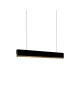 Φωτιστικό οροφής Rafmole led μαύρο μέταλλο-ξύλο 120x7.5εκ Υλικό: METAL - WOOD 342-000059 Φωτιστικό οροφής Rafmole led μαύρο μέταλλο-ξύλο 120x7.5εκ Υλικό: METAL - WOOD 342-000059