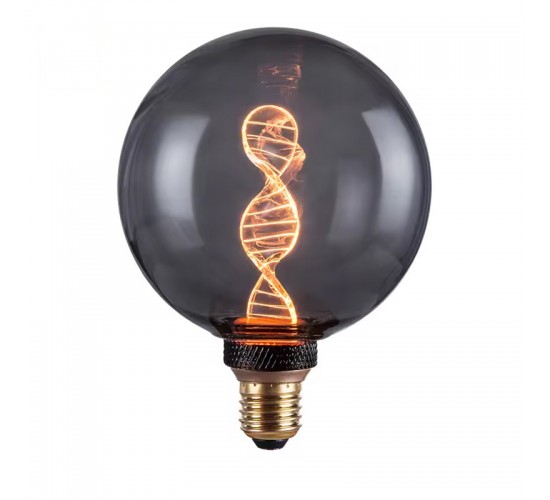 Λαμπτήρας LED RN-DNA G125 Bulb 3.5W E27 220-240V smoke γκρι Υλικό: GLASS 342-000067