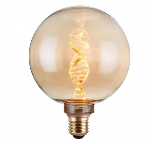 Λαμπτήρας LED RN-DNA G125 Bulb 3.5W E27 220-240V amber Υλικό: GLASS 342-000068