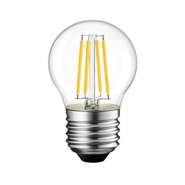 Λαμπτήρας LED G45 Bulb 6W 2700K E27 clear Υλικό: GLASS 342-000085