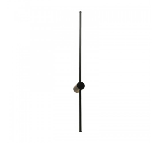 Φωτιστικό τοίχου-απλίκα Eftenbo led μέταλλο μαύρο Φ8x80εκ Υλικό: METAL 342-000099