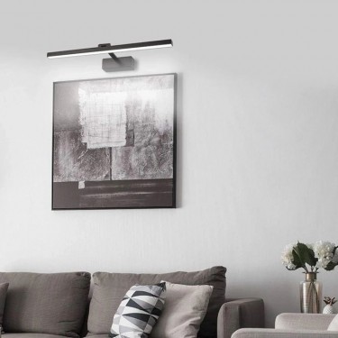 Φωτιστικό τοίχου-απλίκα Debiwen led μέταλλο μαύρο 60x10x6εκ Υλικό: METAL 342-000108