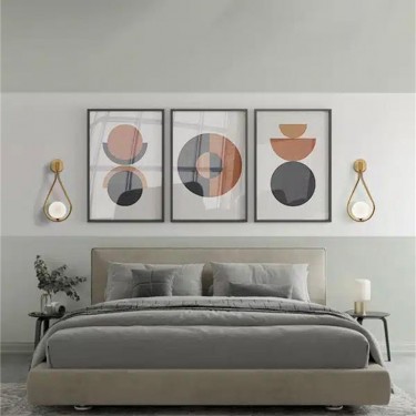 Φωτιστικό τοίχου-απλίκα Teary G9 μέταλλο χρυσό-λευκό 16x12x37εκ Υλικό: METAL - GLASS 342-000119