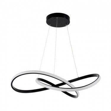 Φωτιστικό οροφής Artisun led μέταλλο μαύρο Φ56x100εκ Υλικό: METAL - 342-000130