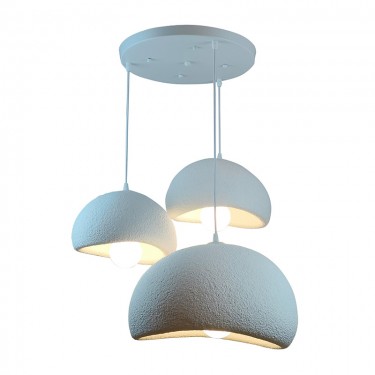 Φωτιστικό οροφής Bertow μέταλλο-ps λευκό Φ40x100εκ Υλικό: METAL - polystyrene 342-000136