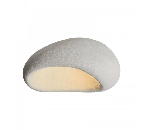 Φωτιστικό οροφής led Zulcere E27 λευκό ps 50x28εκ Υλικό: Metal/high density polystyrene 342-000141