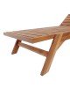 Ξαπλώστρα Melop teak ξύλο σε φυσική απόχρωση 200x70x35εκ Υλικό: TEAK WOOD 343-000014 Ξαπλώστρα Melop teak ξύλο σε φυσική απόχρωση 200x70x35εκ Υλικό: TEAK WOOD 343-000014