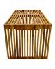 Τραπέζι Marlin teak ξύλο σε φυσική απόχρωση 100x50x45εκ Υλικό: TEAK WOOD 343-000025 Τραπέζι Marlin teak ξύλο σε φυσική απόχρωση 100x50x45εκ Υλικό: TEAK WOOD 343-000025