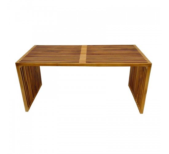 Τραπέζι Marlin teak ξύλο σε φυσική απόχρωση 100x50x45εκ Υλικό: TEAK WOOD 343-000025 Τραπέζι Marlin teak ξύλο σε φυσική απόχρωση 100x50x45εκ Υλικό: TEAK WOOD 343-000025