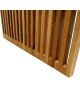 Τραπέζι Marlin teak ξύλο σε φυσική απόχρωση 100x50x45εκ Υλικό: TEAK WOOD 343-000025 Τραπέζι Marlin teak ξύλο σε φυσική απόχρωση 100x50x45εκ Υλικό: TEAK WOOD 343-000025