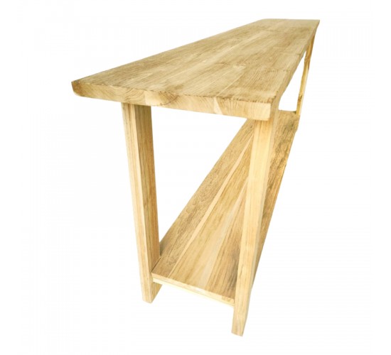Κονσόλα Decoza teak ξύλο σε φυσική απόχρωση 200x40x80εκ Υλικό: TEAK WOOD 343-000087
