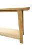 Κονσόλα Decoza teak ξύλο σε φυσική απόχρωση 200x40x80εκ Υλικό: TEAK WOOD 343-000087
