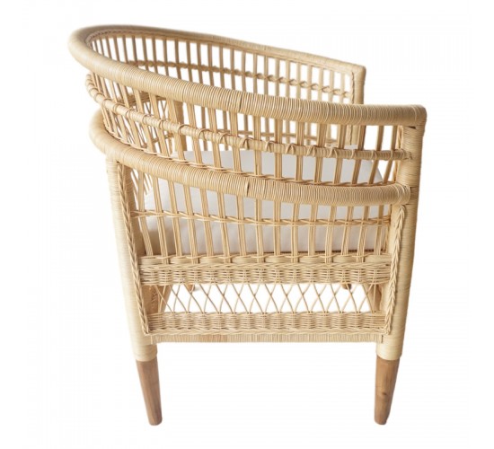 Πολυθρόνα Necorian paakoworld teak ξύλο με pe rattan σε φυσική απόχρωση και λευκό μαξιλάρι 80x70x87εκ Υλικό: TEAK WOOD 343-000090 Πολυθρόνα Necorian paakoworld teak ξύλο με pe rattan σε φυσική απόχρωση και λευκό μαξιλάρι 80x70x87εκ Υλικό: TEAK WOOD 343-000090