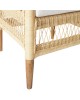 Πολυθρόνα Necorian paakoworld teak ξύλο με pe rattan σε φυσική απόχρωση και λευκό μαξιλάρι 80x70x87εκ Υλικό: TEAK WOOD 343-000090 Πολυθρόνα Necorian paakoworld teak ξύλο με pe rattan σε φυσική απόχρωση και λευκό μαξιλάρι 80x70x87εκ Υλικό: TEAK WOOD 343-000090