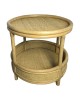 Βοηθητικό τραπέζι Moody pe rattan σε φυσική απόχρωση Φ55x51εκ Υλικό: TEAK WOOD - GLASS 343-000093 Βοηθητικό τραπέζι Moody pe rattan σε φυσική απόχρωση Φ55x51εκ Υλικό: TEAK WOOD - GLASS 343-000093