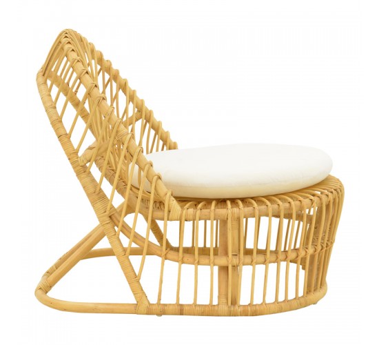 Πολυθρόνα Tromso paakoworld pe rattan σε φυσική απόχρωση με εκρού χρώμα μαξιλάρι 80x85x98εκ Υλικό: TEAK WOOD 343-000095 Πολυθρόνα Tromso paakoworld pe rattan σε φυσική απόχρωση με εκρού χρώμα μαξιλάρι 80x85x98εκ Υλικό: TEAK WOOD 343-000095