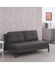 Καναπές-κρεβάτι Hafrene ανθρακί ύφασμα 151x94x71εκ Υλικό: WOOD - METAL - SPRING FOAM - POLYFIBER FABRIC 347-000003 Καναπές-κρεβάτι Hafrene ανθρακί ύφασμα 151x94x71εκ Υλικό: WOOD - METAL - SPRING FOAM - POLYFIBER FABRIC 347-000003
