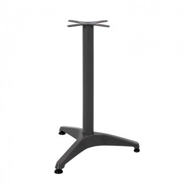 Βάση τραπεζιού Oiseau μεταλλική σε μαύρη απόχρωση 45x45x72εκ Υλικό: IRON 355-000007