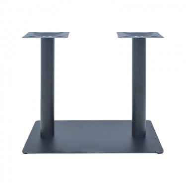 Βάση τραπεζιού Givosa μεταλλική σε μαύρη απόχρωση 70x40x72εκ Υλικό: IRON 355-000020