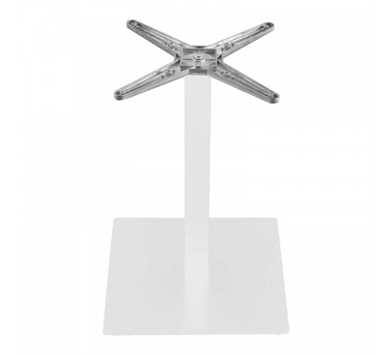 Βάση τραπεζιού Thonor μεταλλική σε λευκή απόχρωση 48x48x73εκ Υλικό: IRON 355-000029