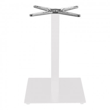 Βάση τραπεζιού Thonor μεταλλική σε λευκή απόχρωση 48x48x73εκ Υλικό: IRON 355-000029