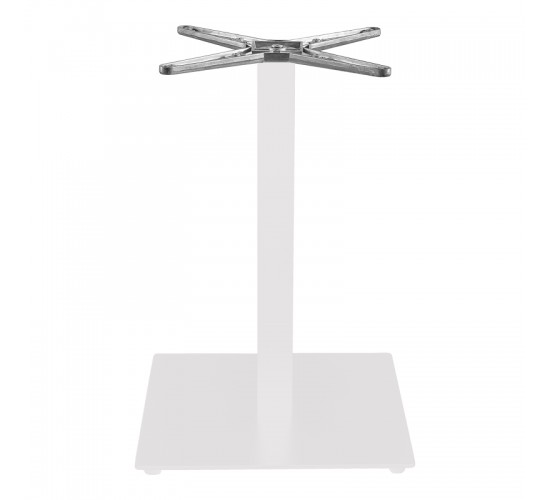 Βάση τραπεζιού Thonor μεταλλική σε λευκή απόχρωση 48x48x73εκ Υλικό: IRON 355-000029