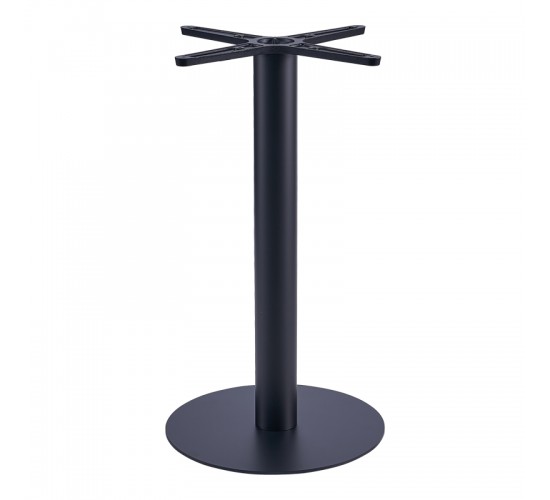 Βάση τραπεζιού Bar Stada μέταλλο μαύρο Φ40x94εκ Υλικό: IRON 355-000034