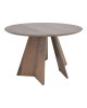 Τραπέζι Bibble mdf σε καρυδί απόχρωση Φ120x76εκ Υλικό: MDF - PAPER WOOD 357-000022 Τραπέζι Bibble mdf σε καρυδί απόχρωση Φ120x76εκ Υλικό: MDF - PAPER WOOD 357-000022