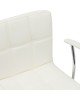 Καρέκλα γραφείου Buleco pu σε λευκή απόχρωση 56x46x74-86εκ Υλικό: METAL. PU 360-000008 Καρέκλα γραφείου Buleco pu σε λευκή απόχρωση 56x46x74-86εκ Υλικό: METAL. PU 360-000008